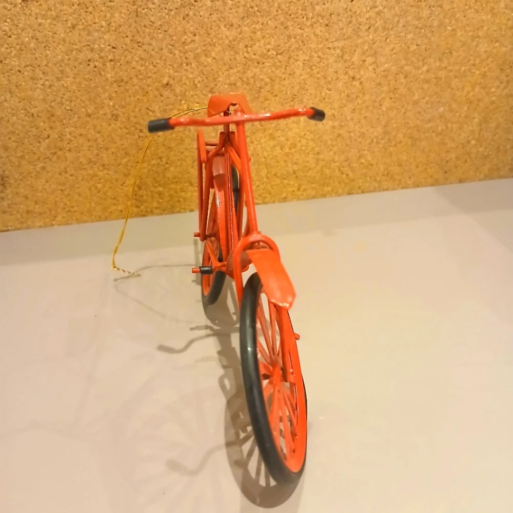 HOST PICK!! Vintage Red Bicycle Ornament